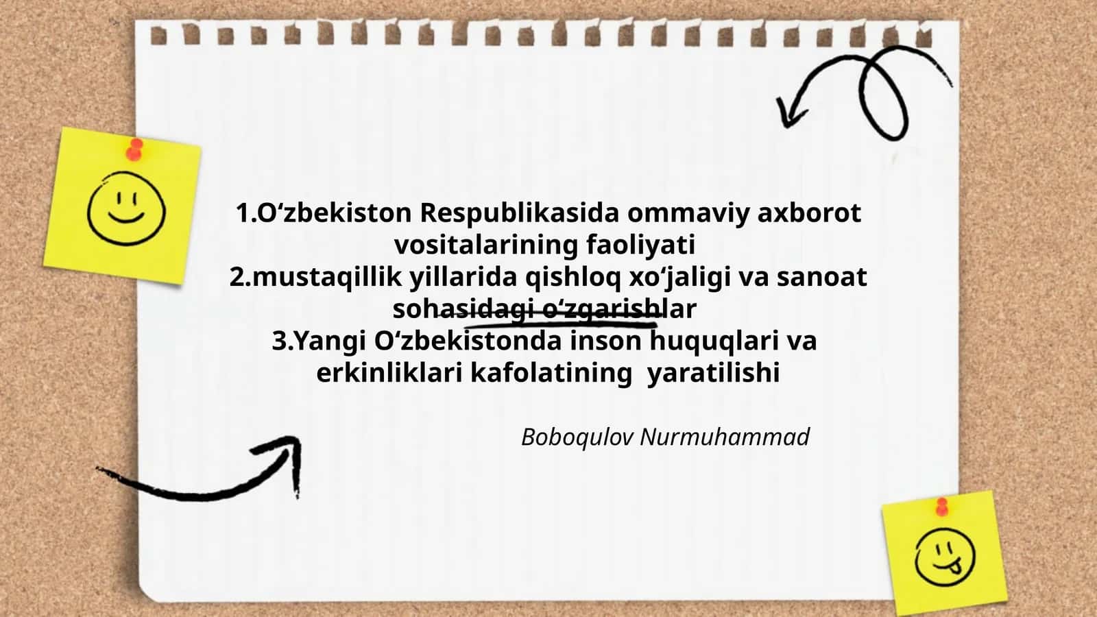 Oʻzbekiston Respublikasida ommaviy axborot vositalarining faoliyati 1