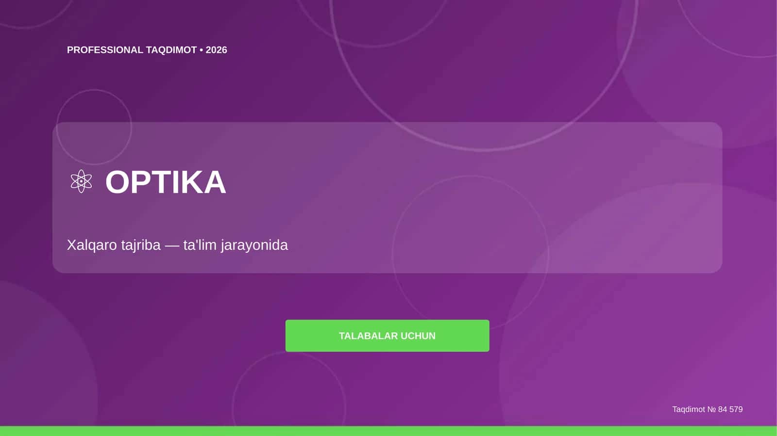 OPTIKA 1