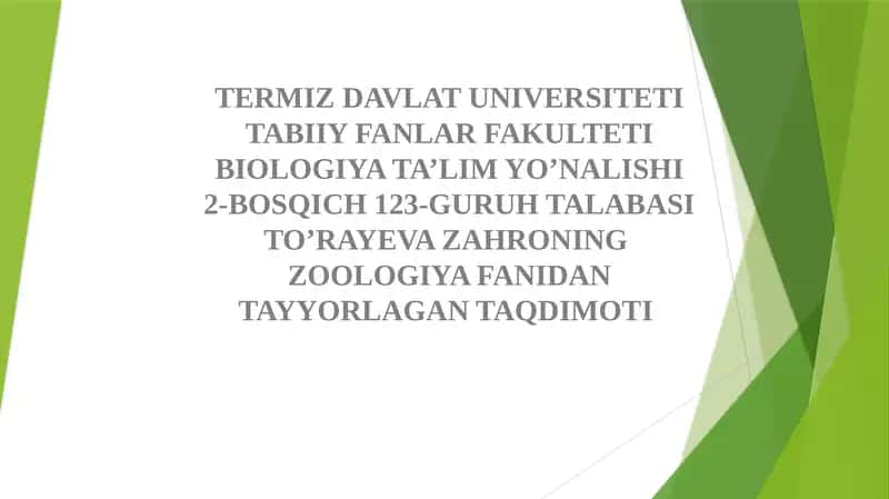 Reptiliyalar muhofazasi 1