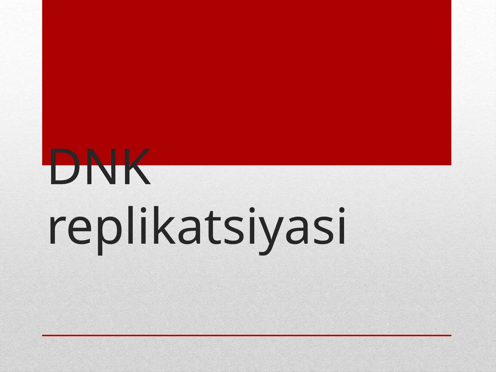 DNKreplikatsiyasi 1