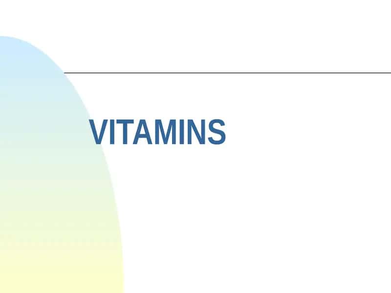 vitamins 1