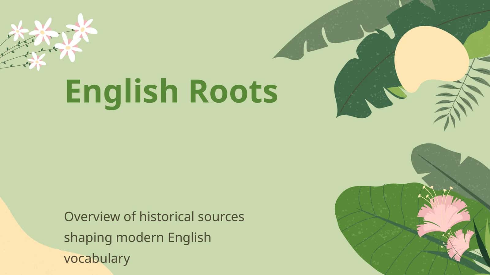 English Roots 1