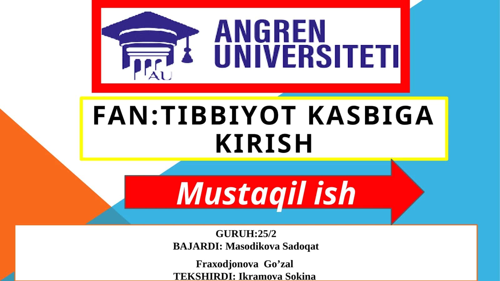 Buyrak va Siydik Yo‘llari Kasalliklari 1