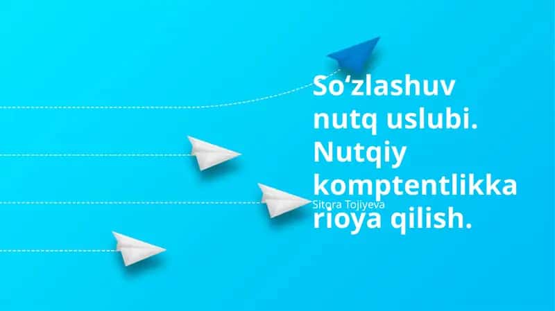 Nutqiy Kompetentlik 1