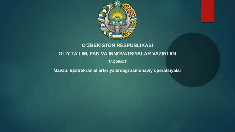Ekstrakranialarteriyalardagizamonaviyoperatsiyalar 1