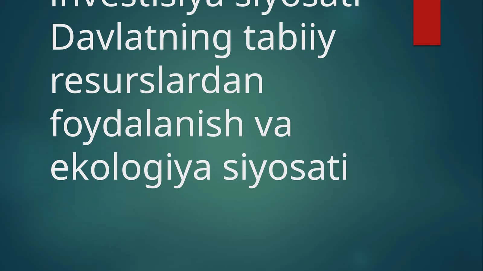 Transport-logistikasiyosatining asosiy maqsadlari 1