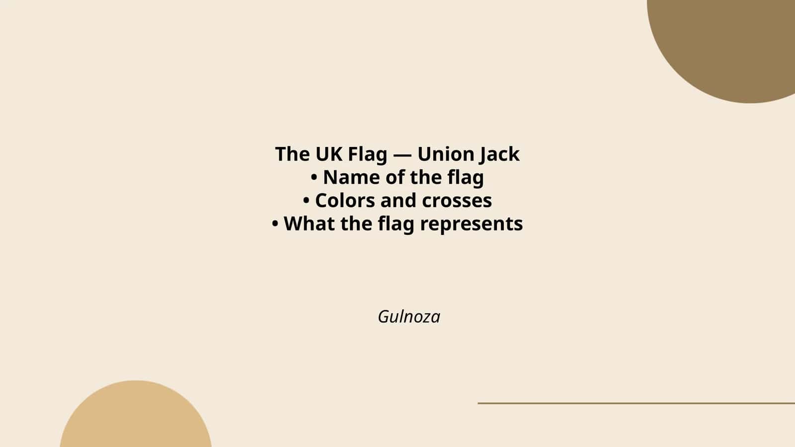 UK Flag — Union Jack 1
