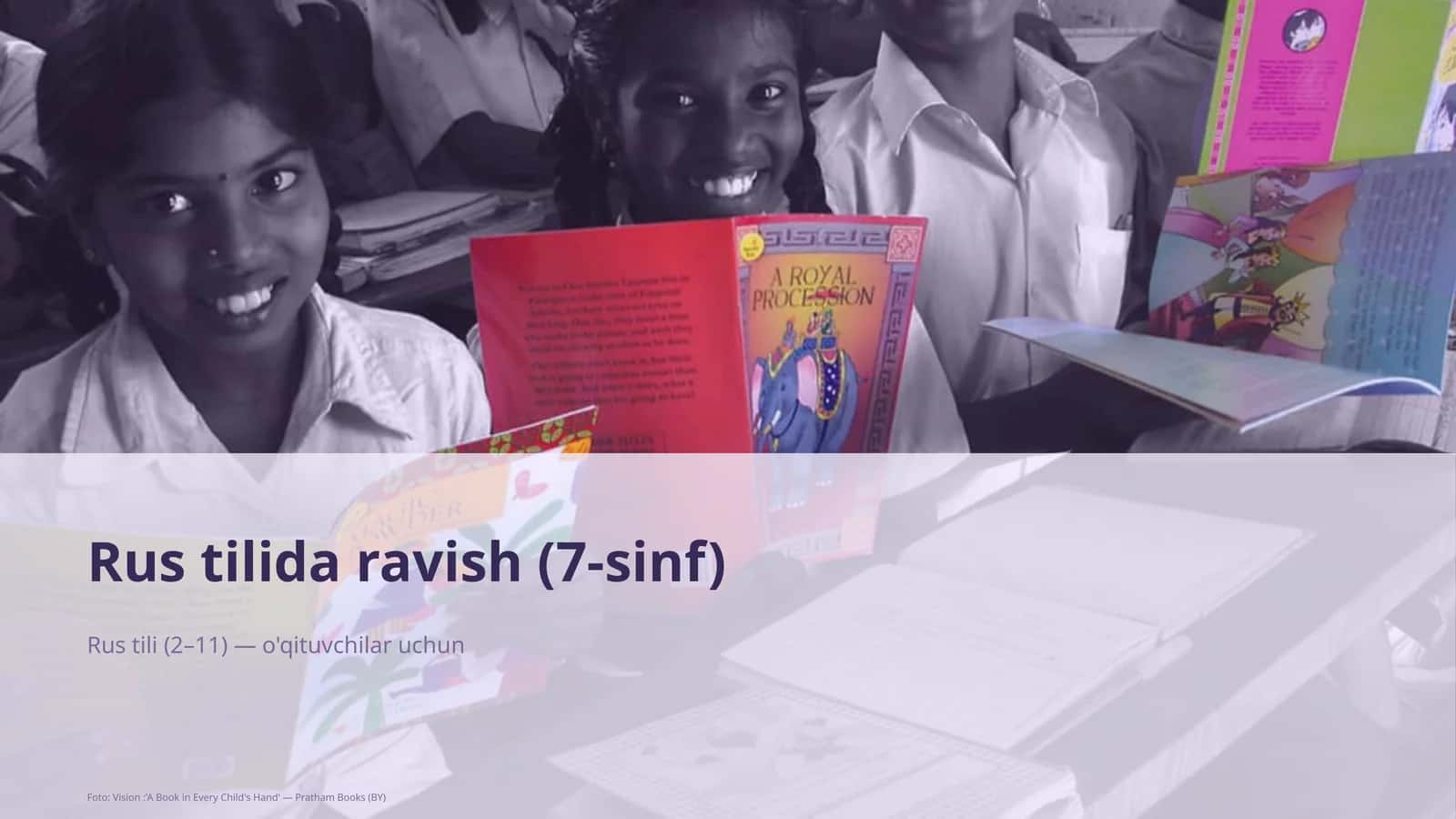 Rus tilida ravish (7-sinf) 1