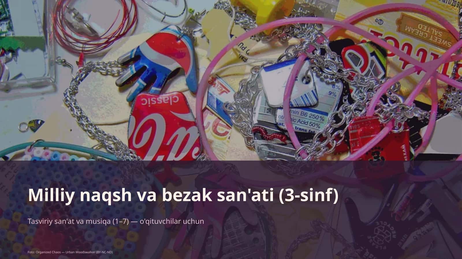 Milliy naqsh va bezak san'ati (3-sinf) 1