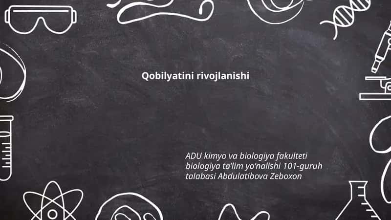 Genetik va biologik omillarning qobiliyatga ta'siri 1