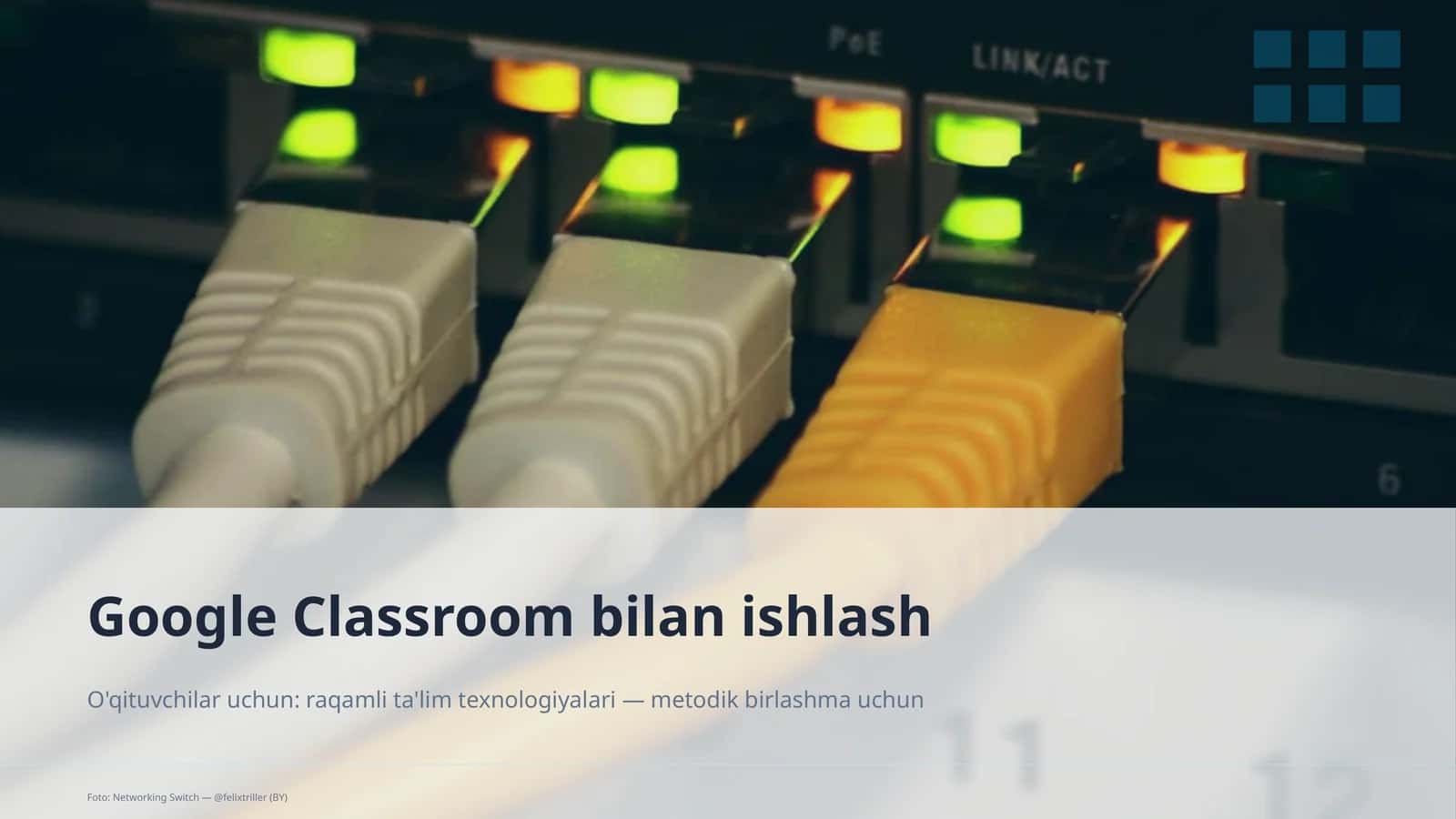 Google Classroom bilan ishlash 1