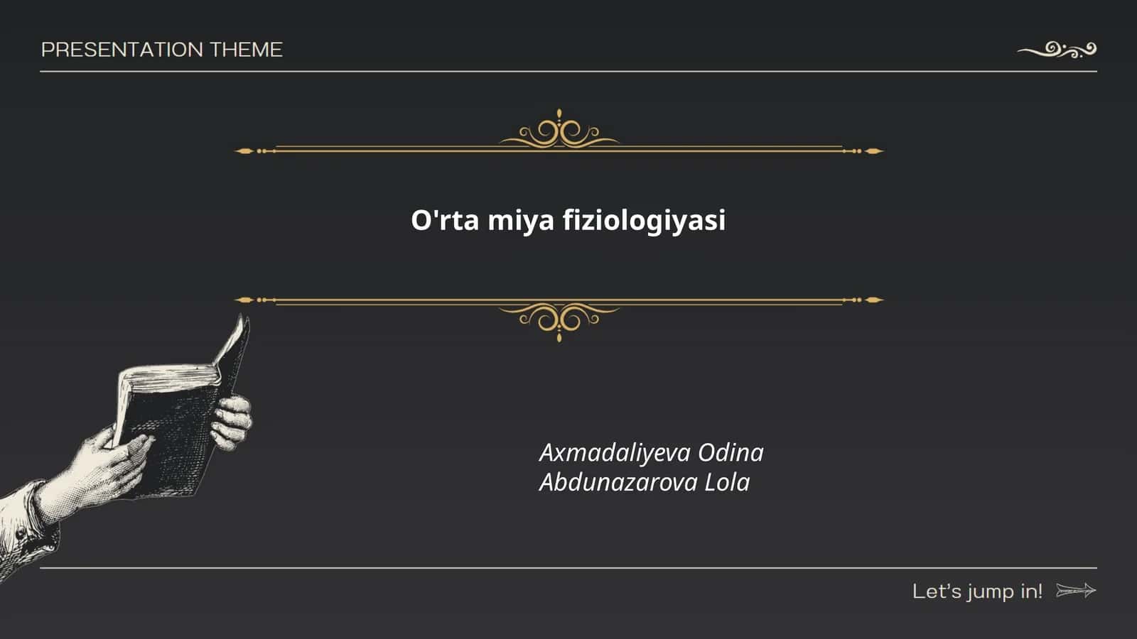 O'rta miya fiziologiyasi 1