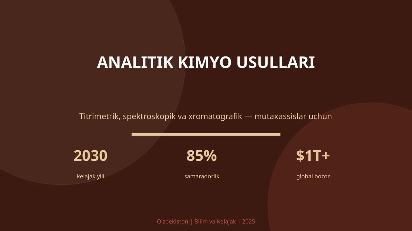 ANALITIK KIMYO USULLARI 1