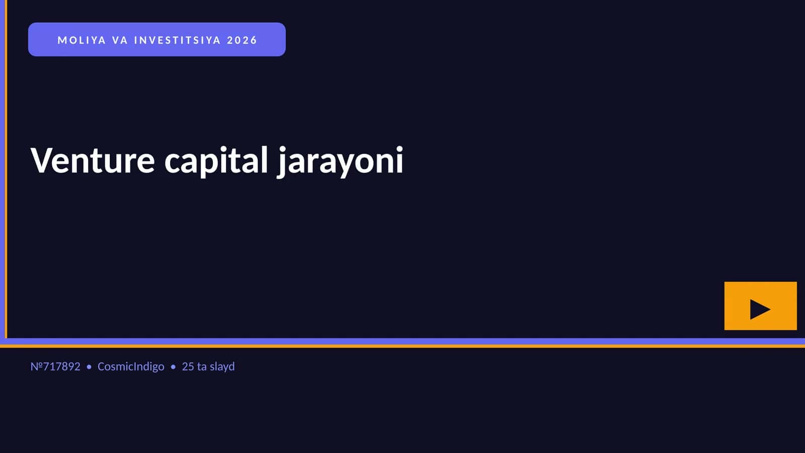 MOLIYA VA INVESTITSIYA 2026 1