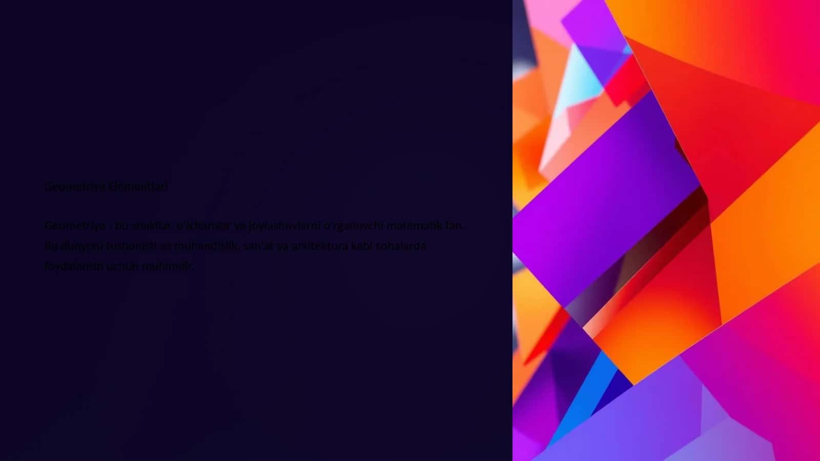 Geometriya Elementlari 1