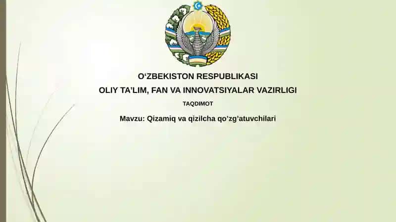 Qizamiq va qizilcha qo'zg'atuvchilari