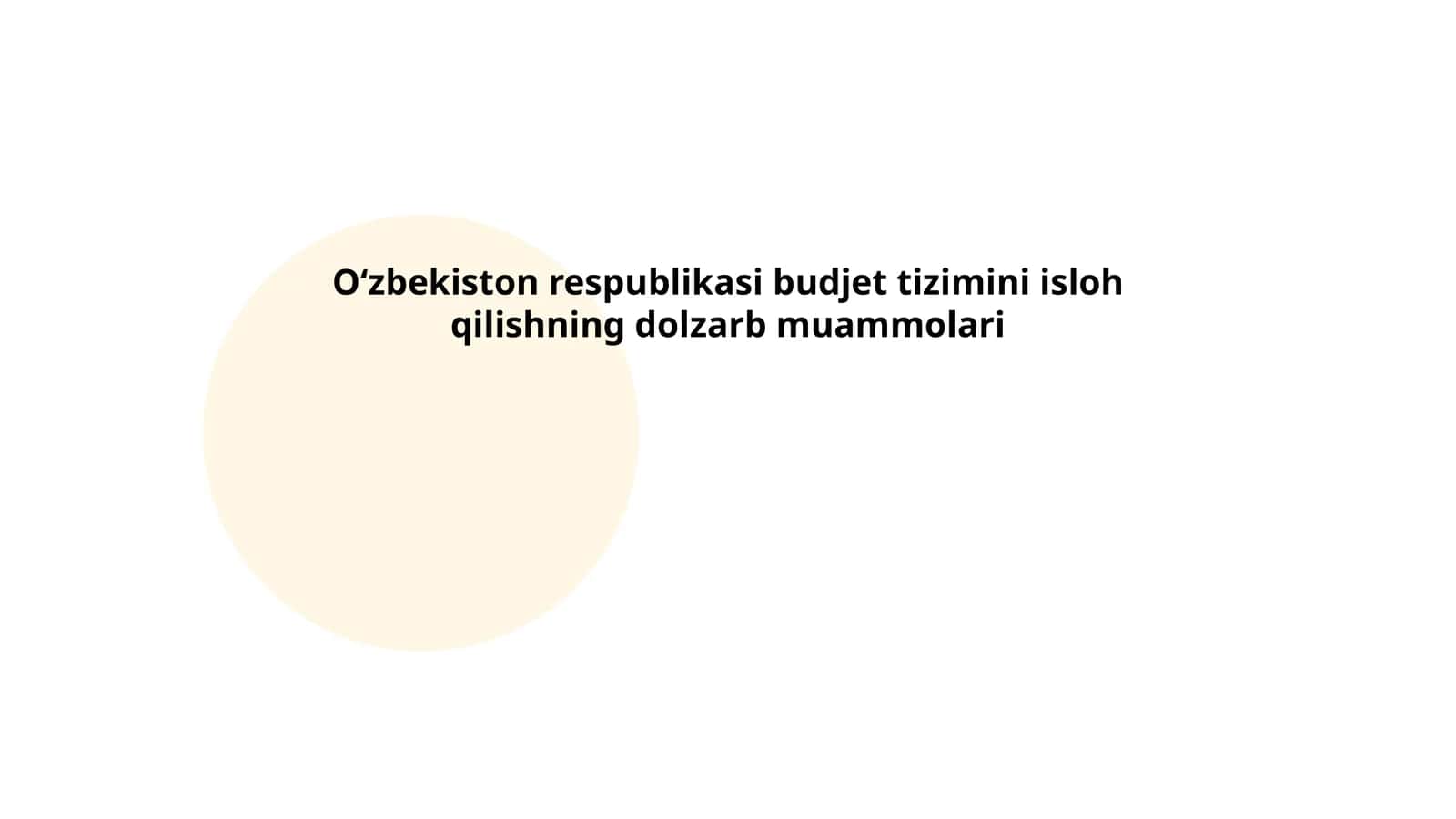 Budjet taqsimotining adolatliligi 1