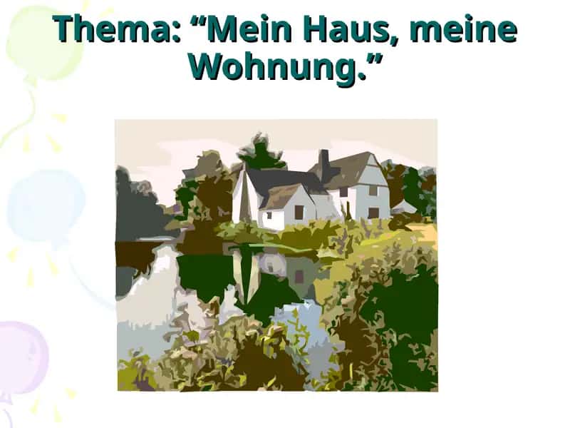 Mein Haus, meine Wohnung 1