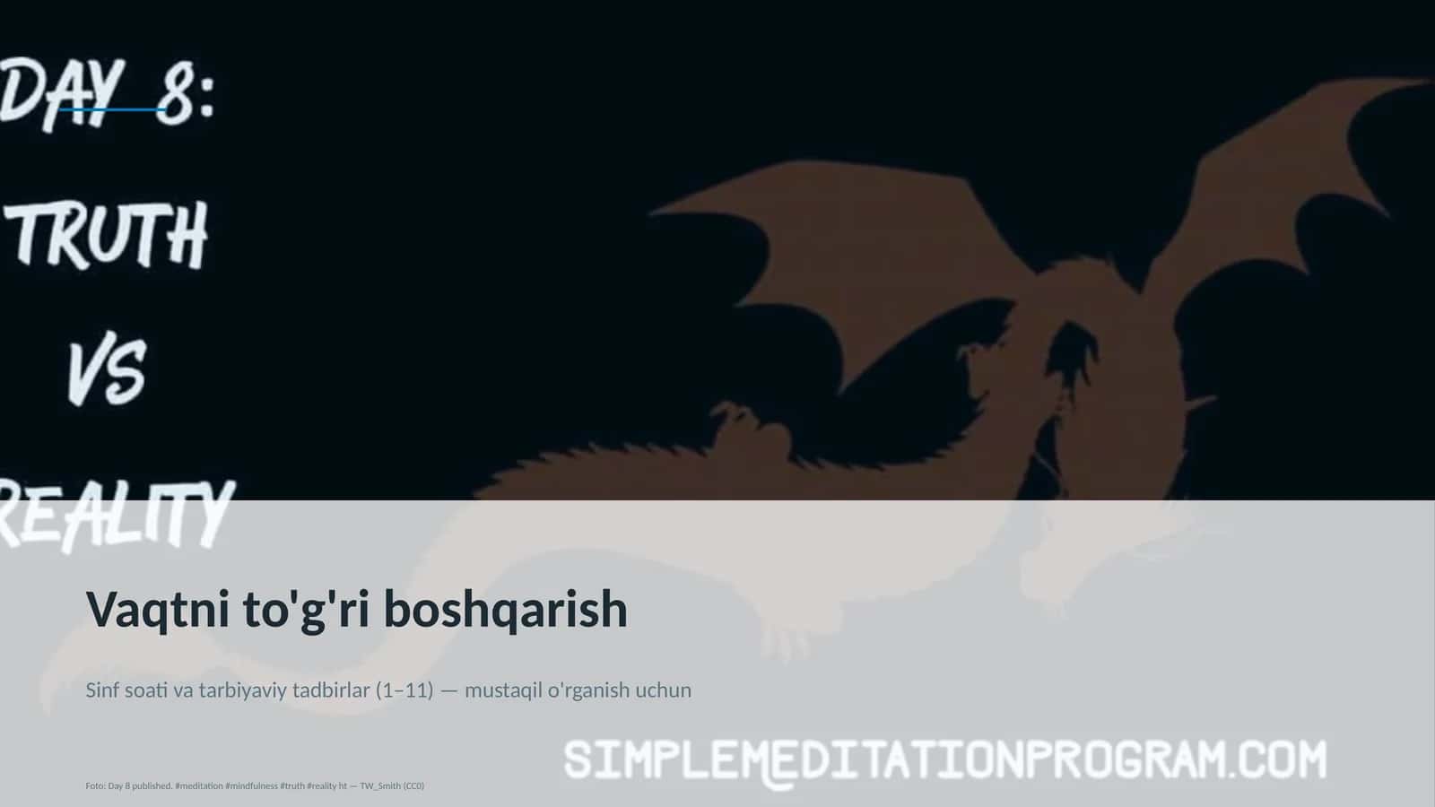 Sinf soati va tarbiyaviy tadbirlar 1