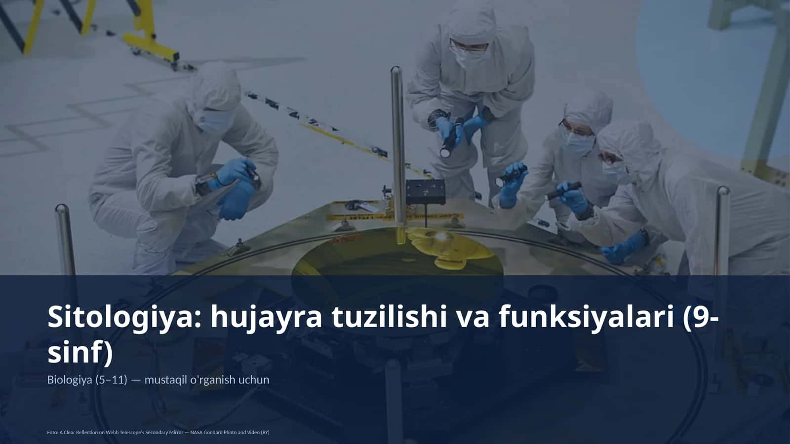 Biologiya (5–11) — mustaqil o'rganish uchun 1