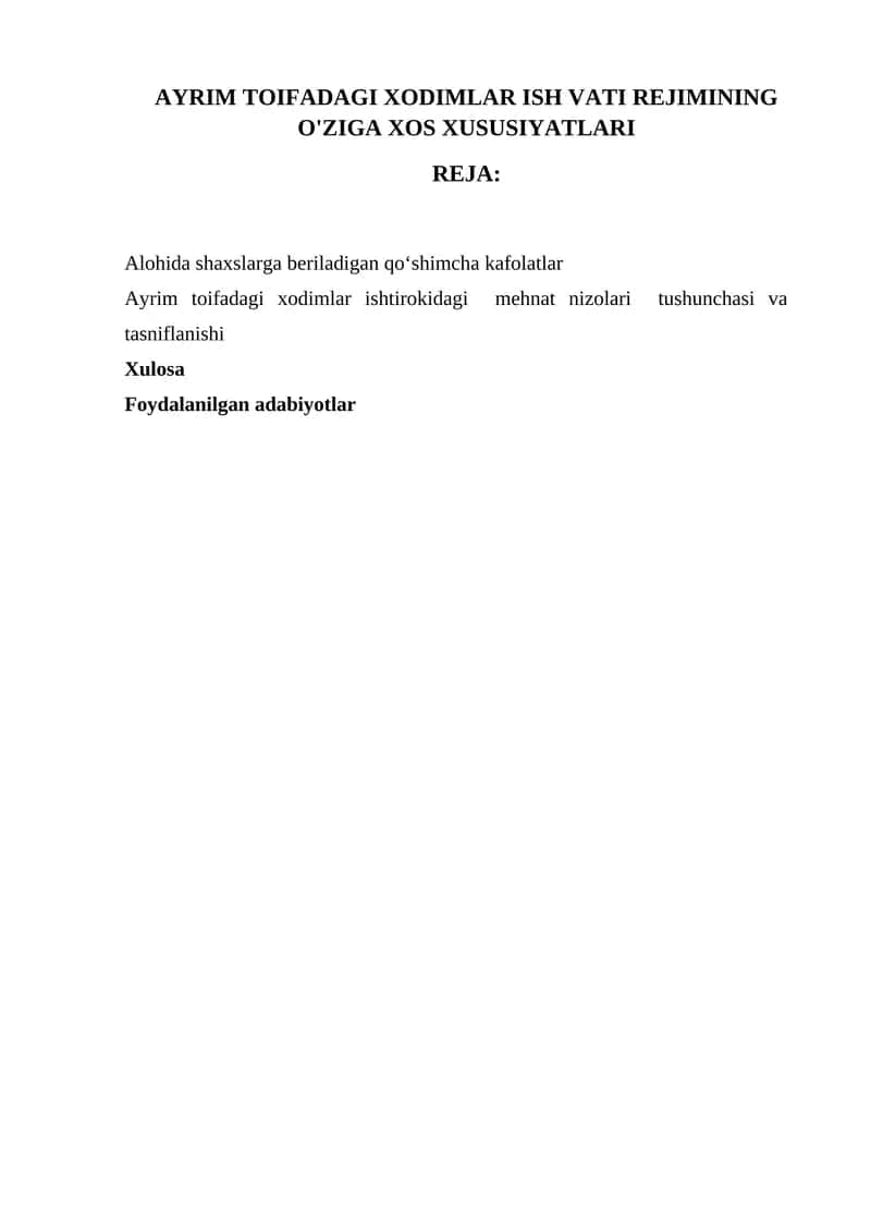 Xodimlar ish vatini belgilash 1