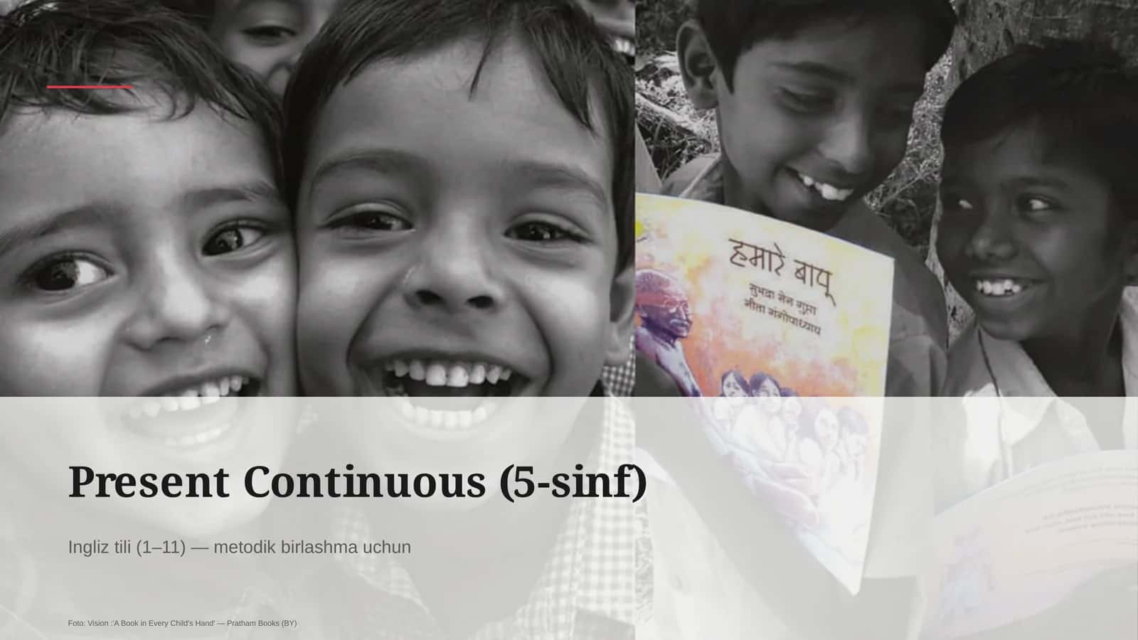 Present Continuous (5-sinf) 1