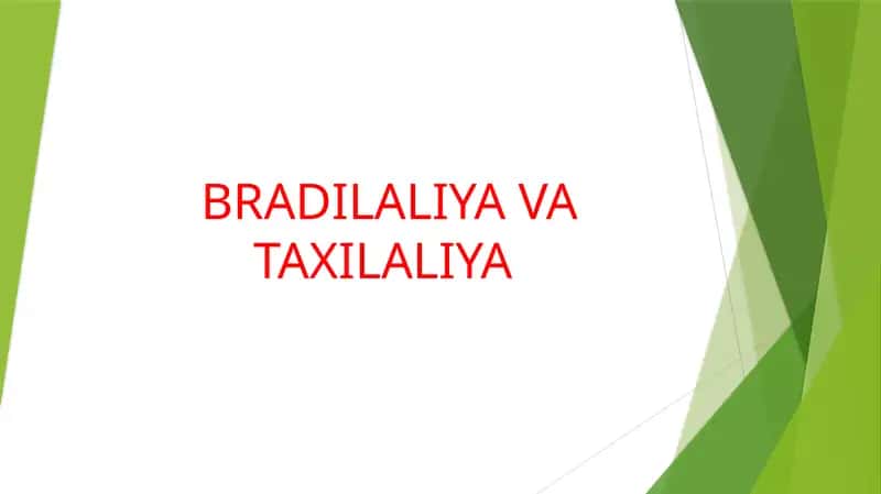 BRADILALIYA VA TAXILALIYA 1