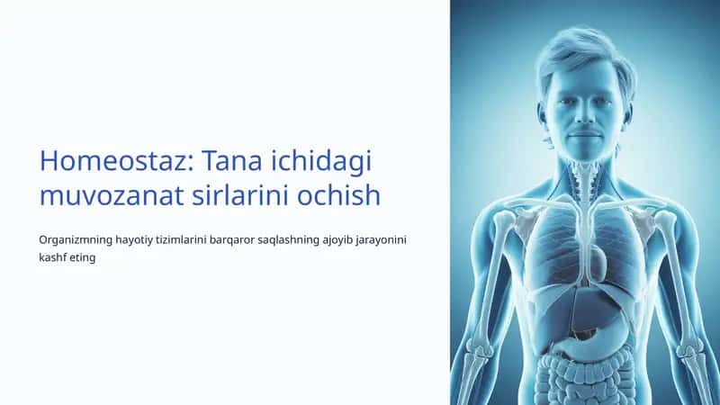 Homeostaz: Tana ichidagi muvozanat sirlarini ochish 1