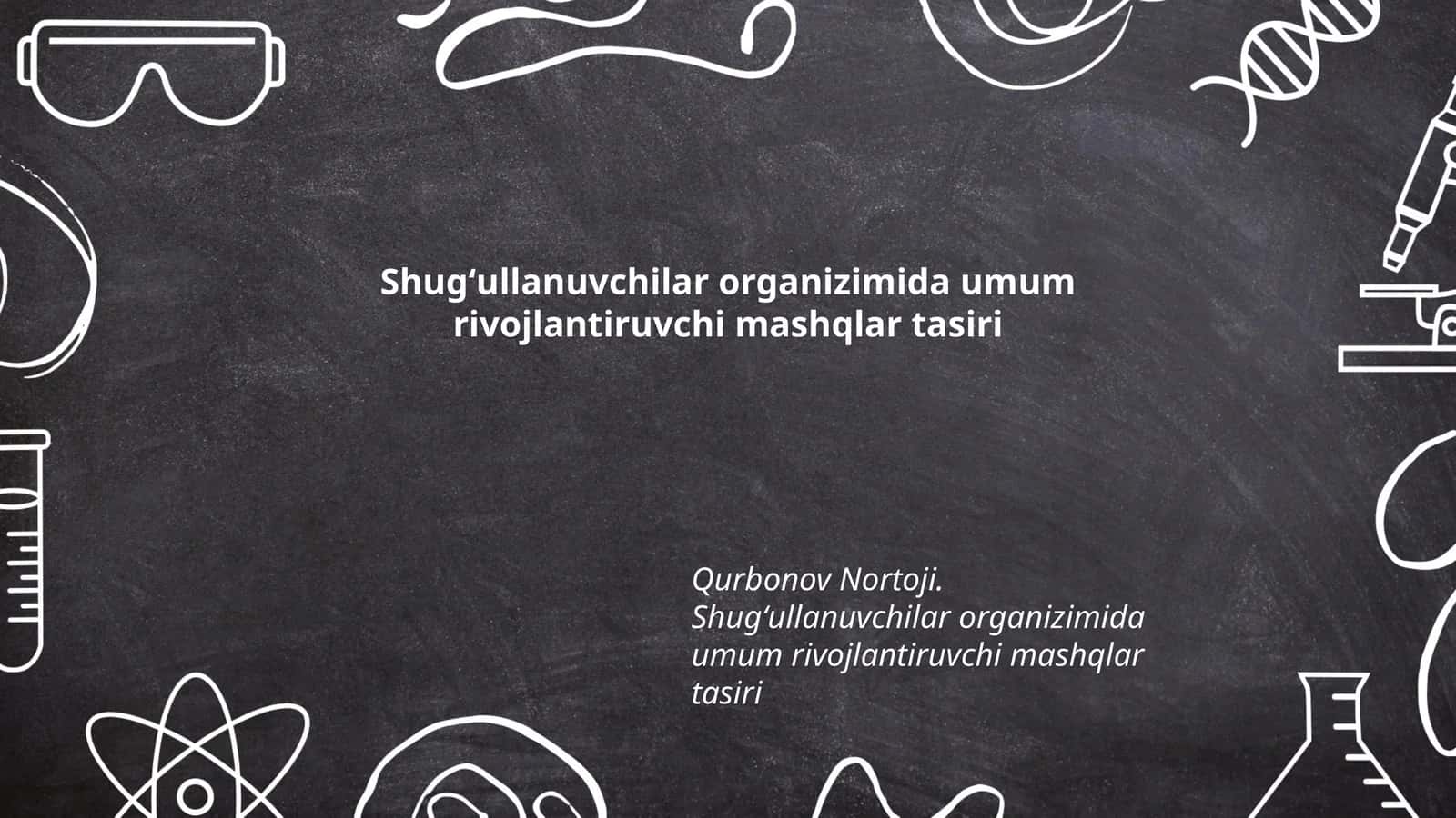 Jismoniy tarbiya va uning inson organizmiga ta'siri 1