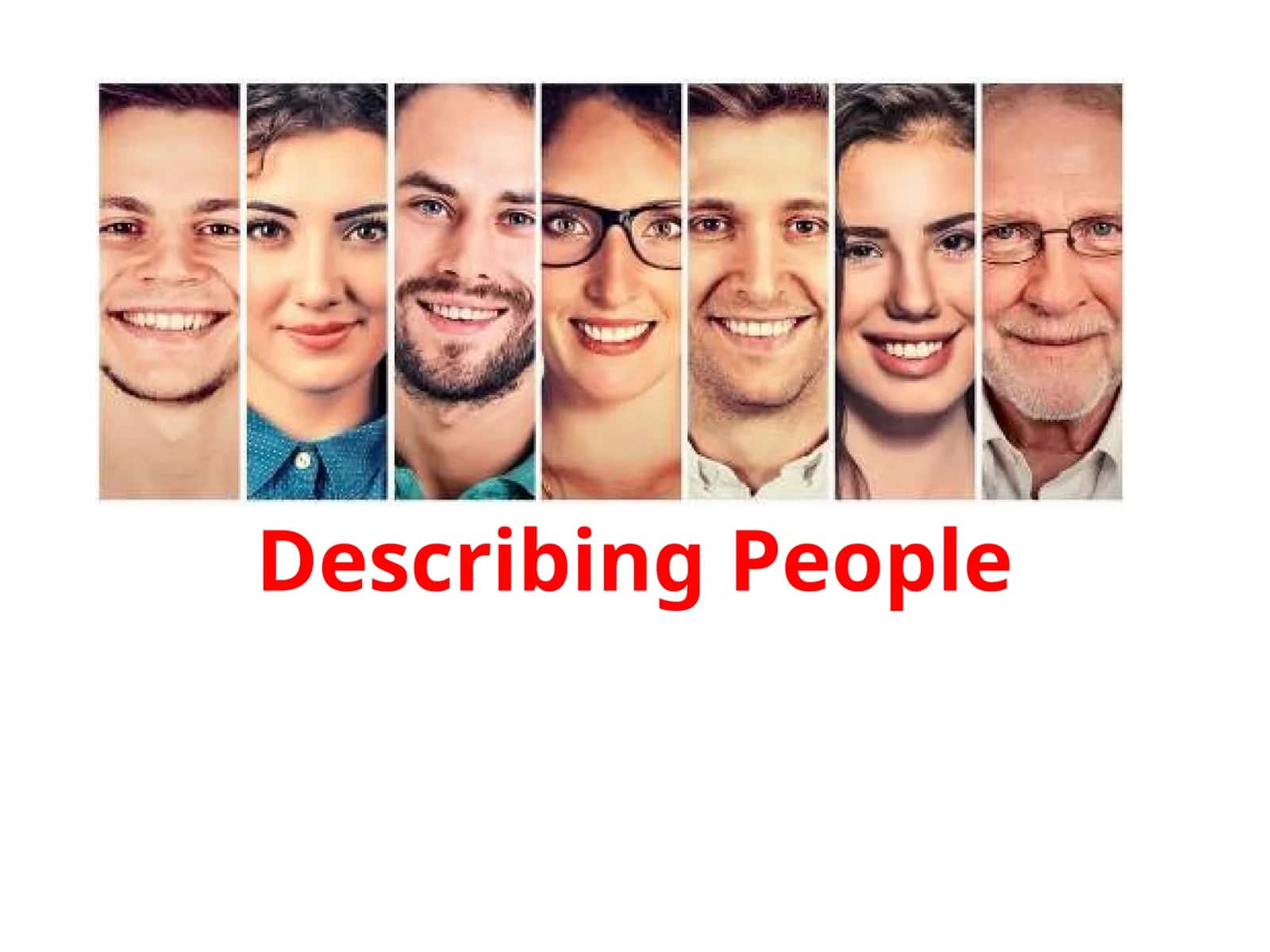Describing People 1