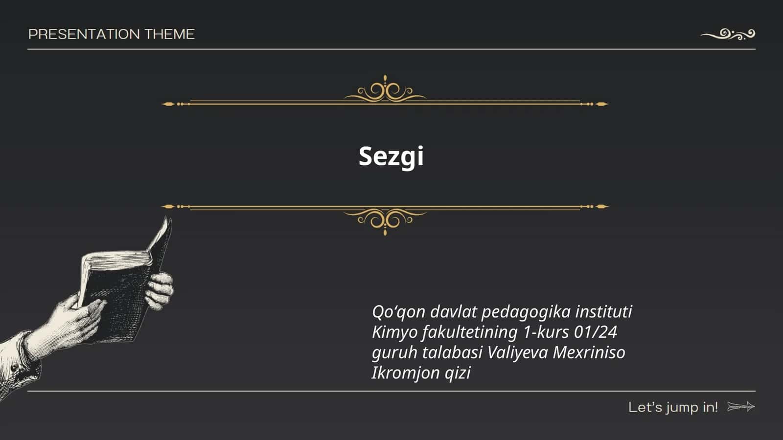 Sezgi 1