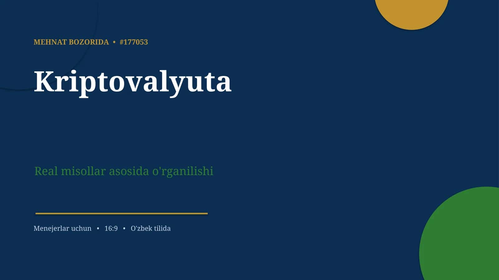 Kriptovalyuta 1
