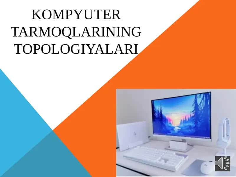 Kompyuter tarmoqlarining topologiyalari 1
