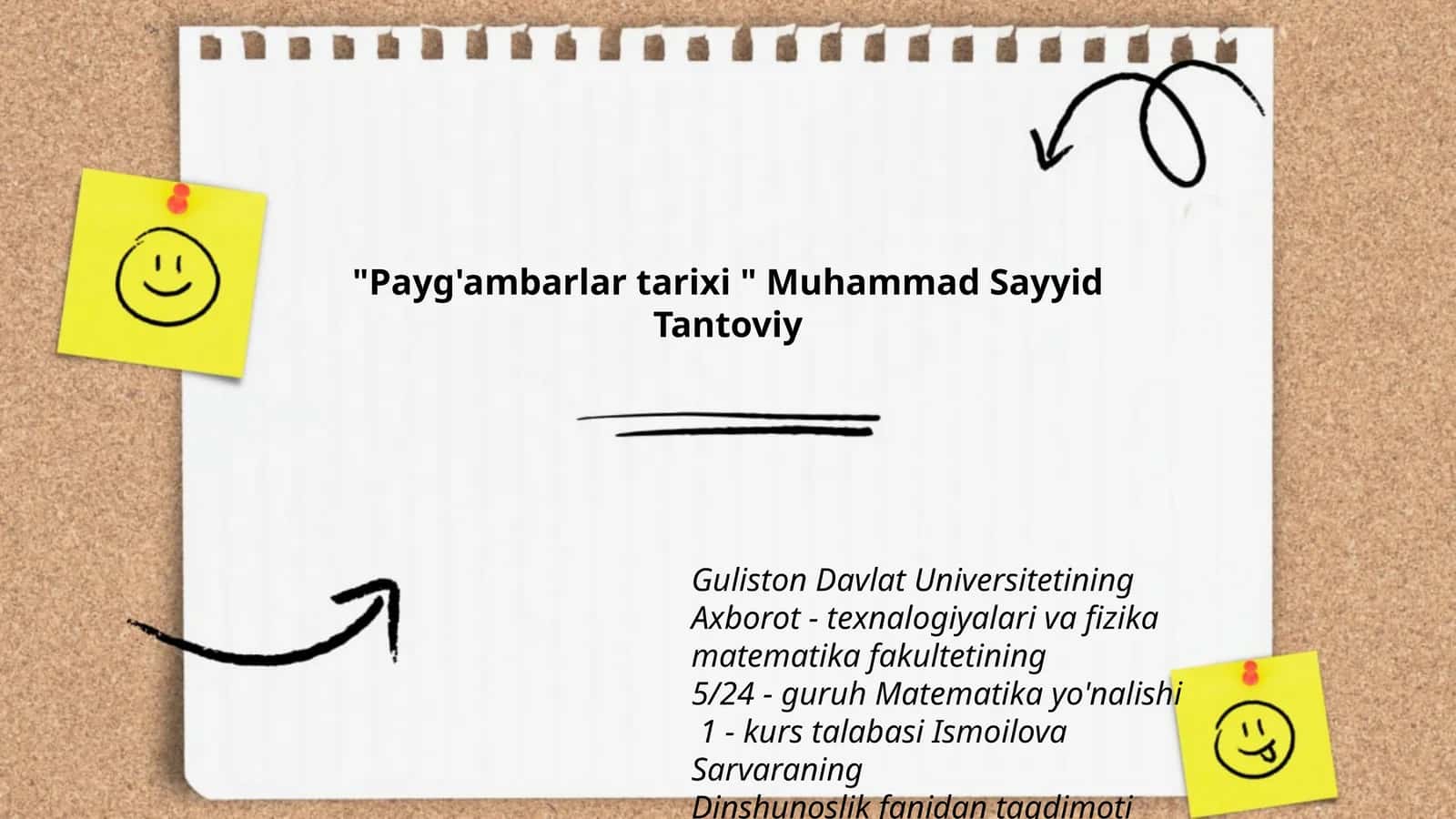 Payg'ambarlar tarixi Muhammad Sayyid Tantoviy 1