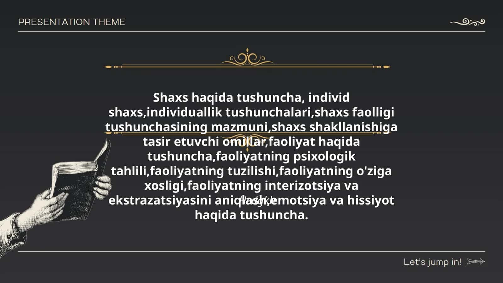 Tushunchalar tavsifi 1