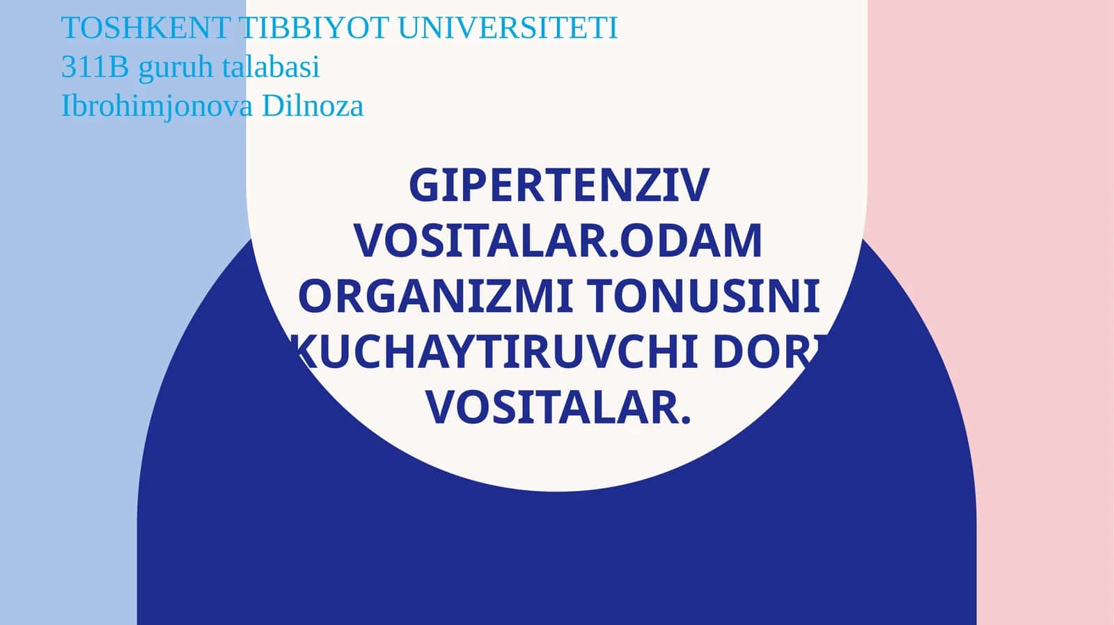 GIPERTENZIV VOSITALAR 1