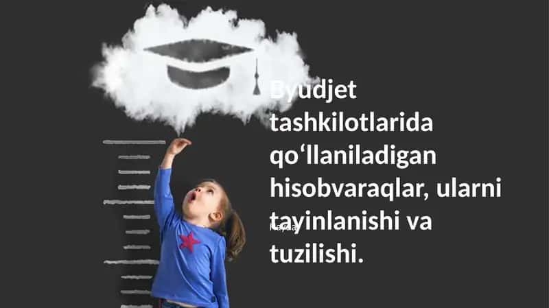 Ichki moliyalashtirish manbalari hisoblari 1
