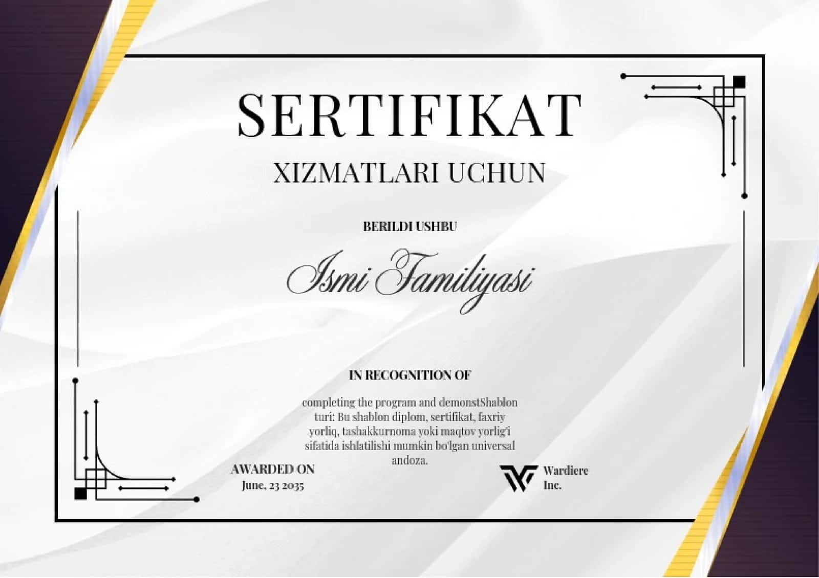Sertifikat 1