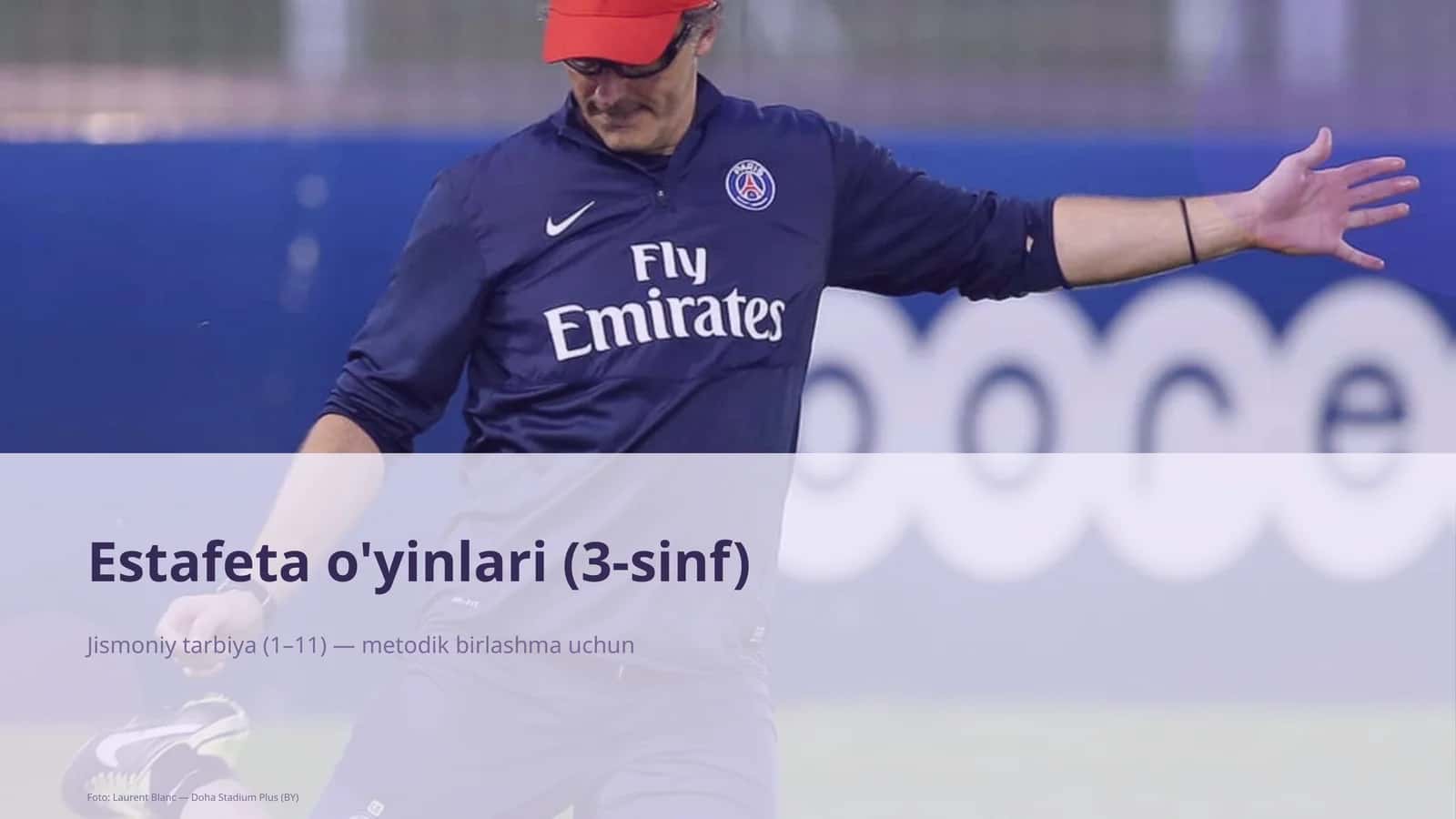 Estafeta o'yinlari (3-sinf) 1