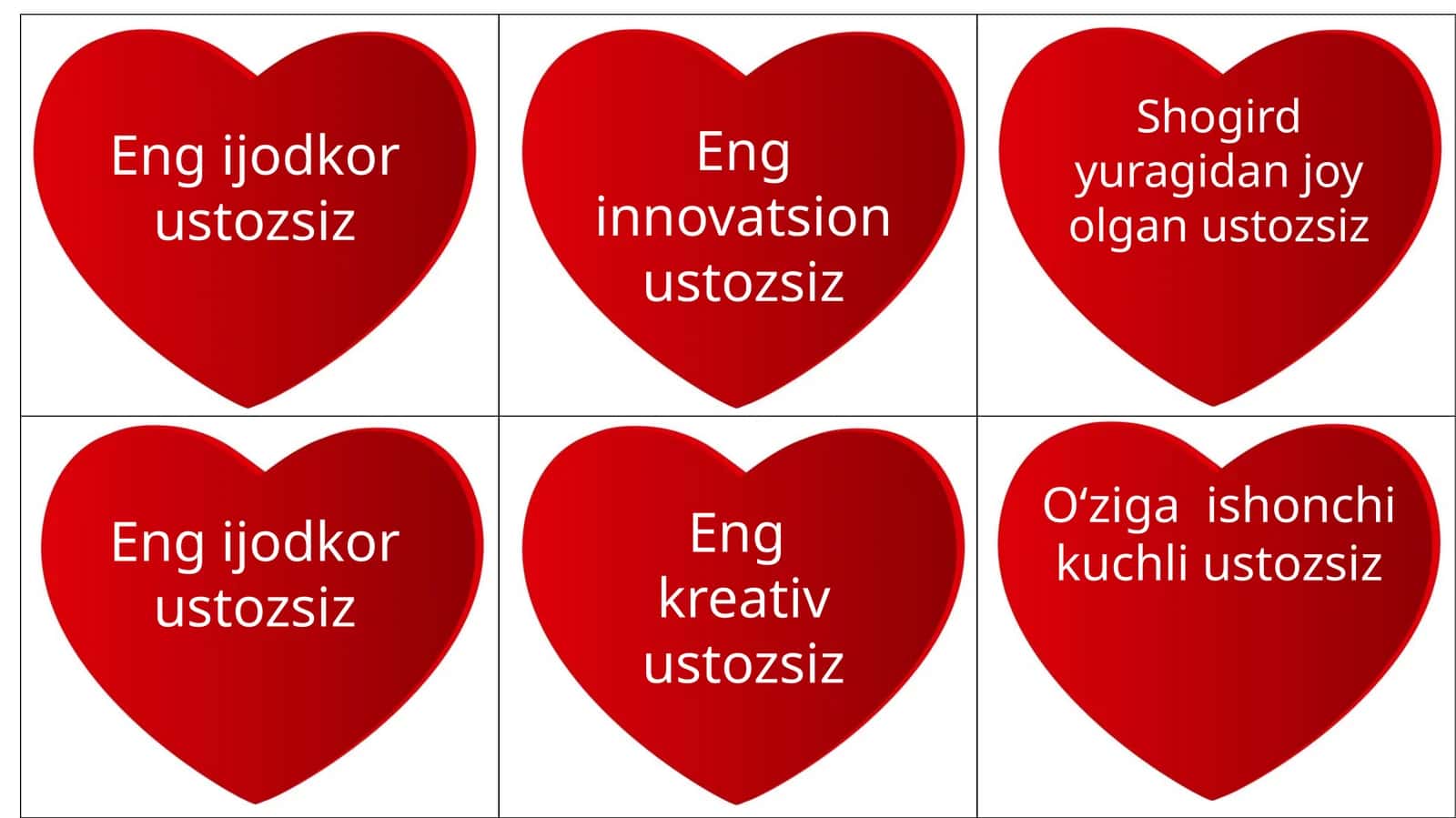 Eng ijodkor ustozsiz 1