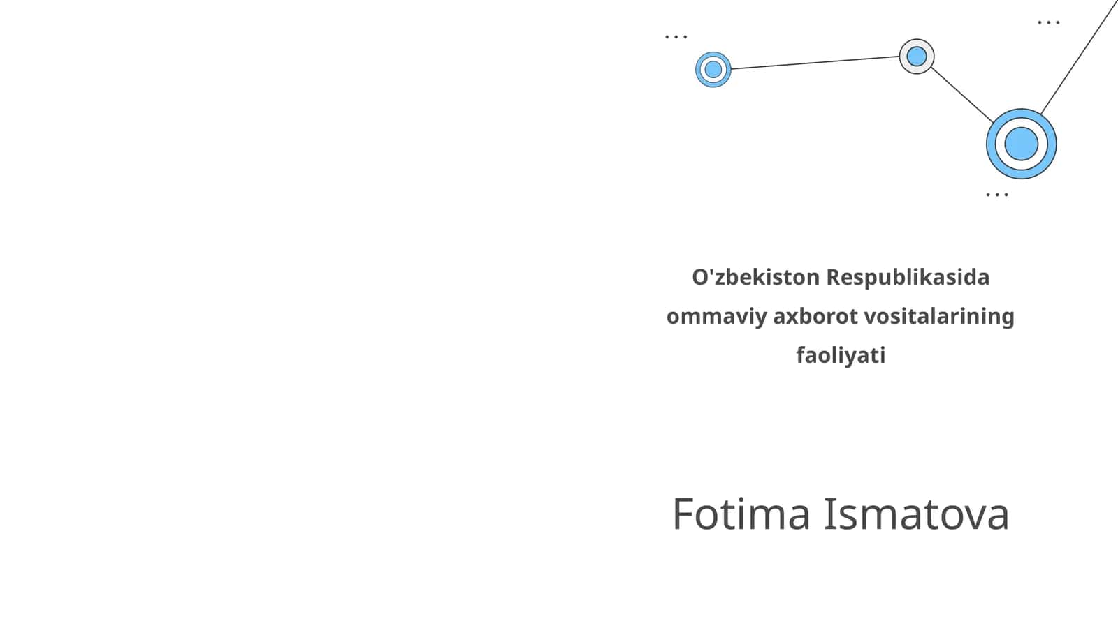 O'zbekiston Respublikasida ommaviy axborot vositalarining faoliyati 1