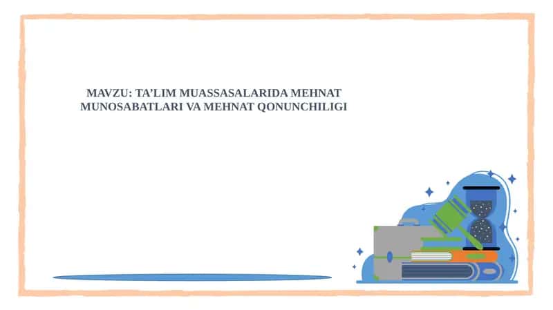 MEHNAT QONUNCHILIGI 1