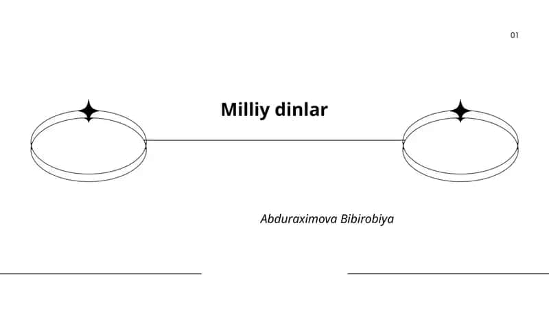 Milliy dinlar 1
