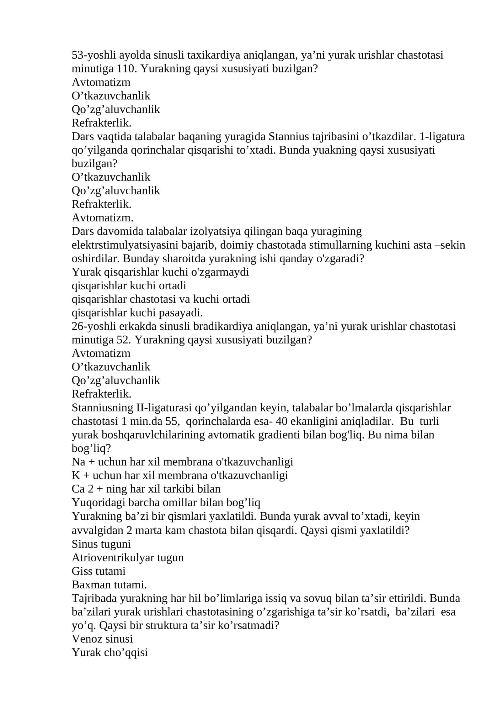 Sinusli taxikardiya 1
