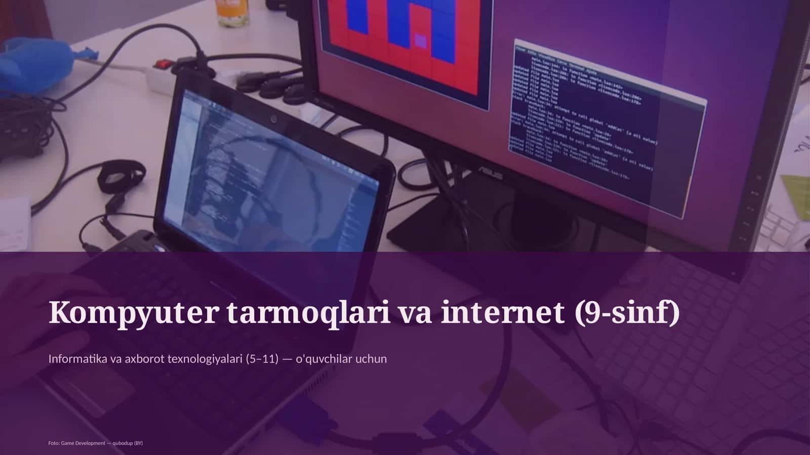 Kompyuter tarmoqlari va internet (9-sinf) 1