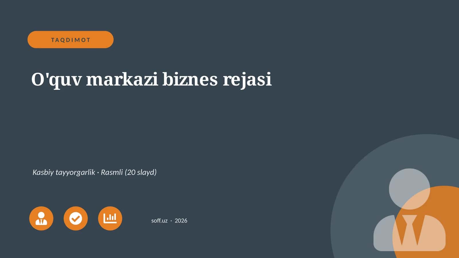 O'quv markazi biznes rejasi 1