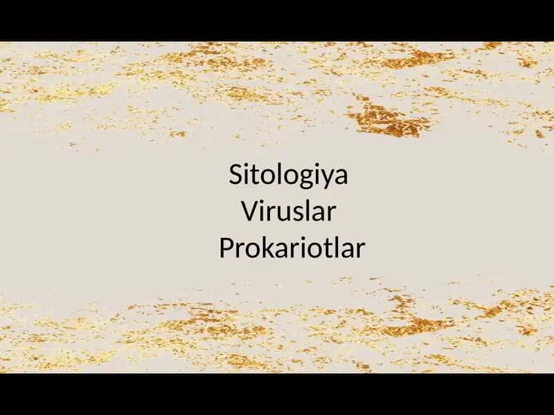 Sitologiya 1