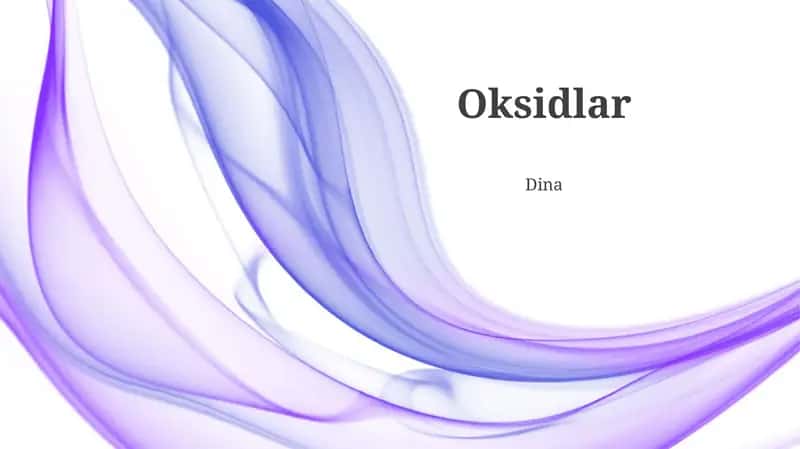 Oksidlar 1