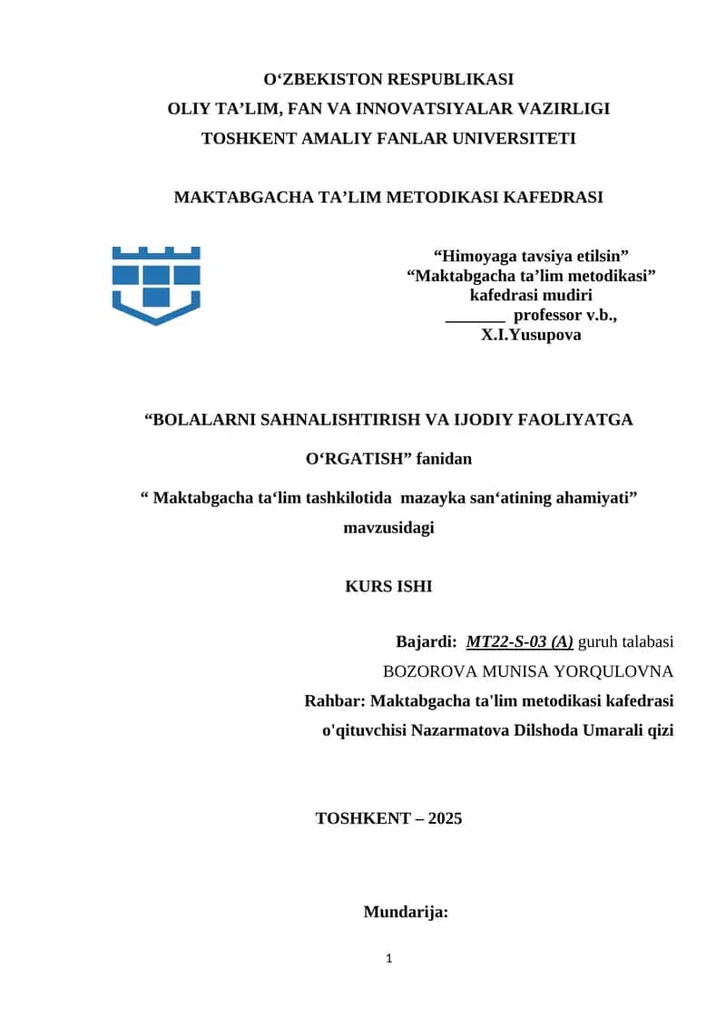 Maktabgacha ta‘lim tashkilotida mazayka san‘atining ahamiyati.docx 1