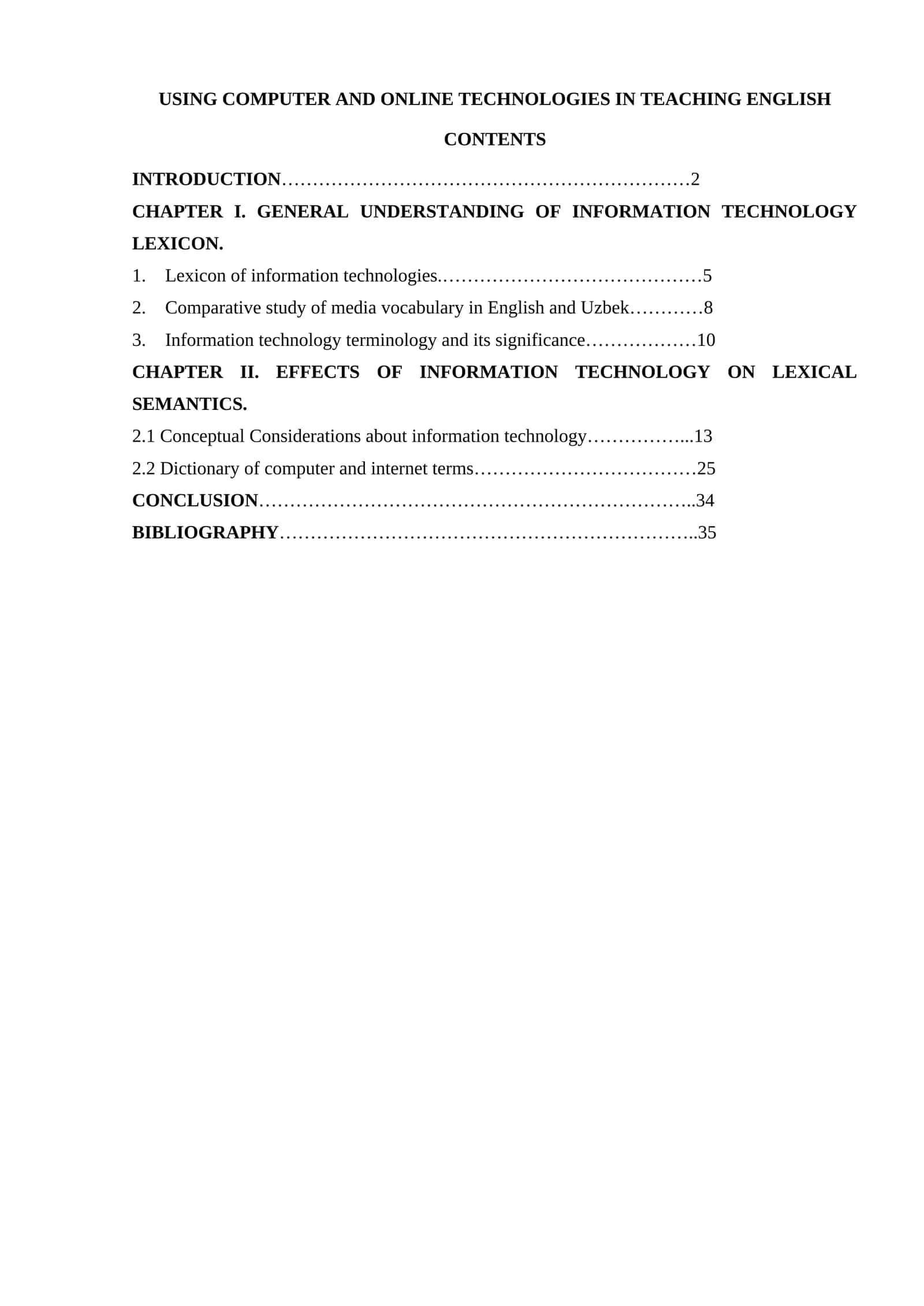 USING COMPUTER AND ONLINE TECHNOLOGIES IN TEACHING ENGLISH 1